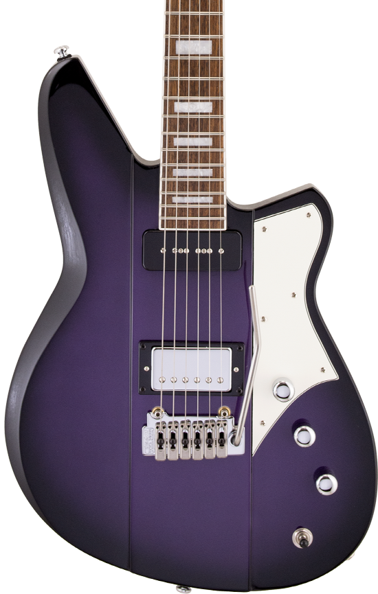 Reverend WARHAWK DAW Electric Guitar (Purple Burst)