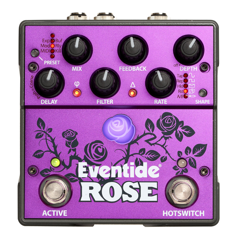 Eventide ROSE Digital Delay Pedal with Analog Circuitry