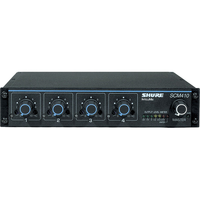 Shure SCM410 Mélangeur automatique 4 canaux