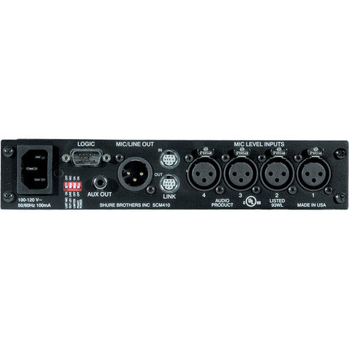 Shure SCM410 4 Channel Automatic Mixer