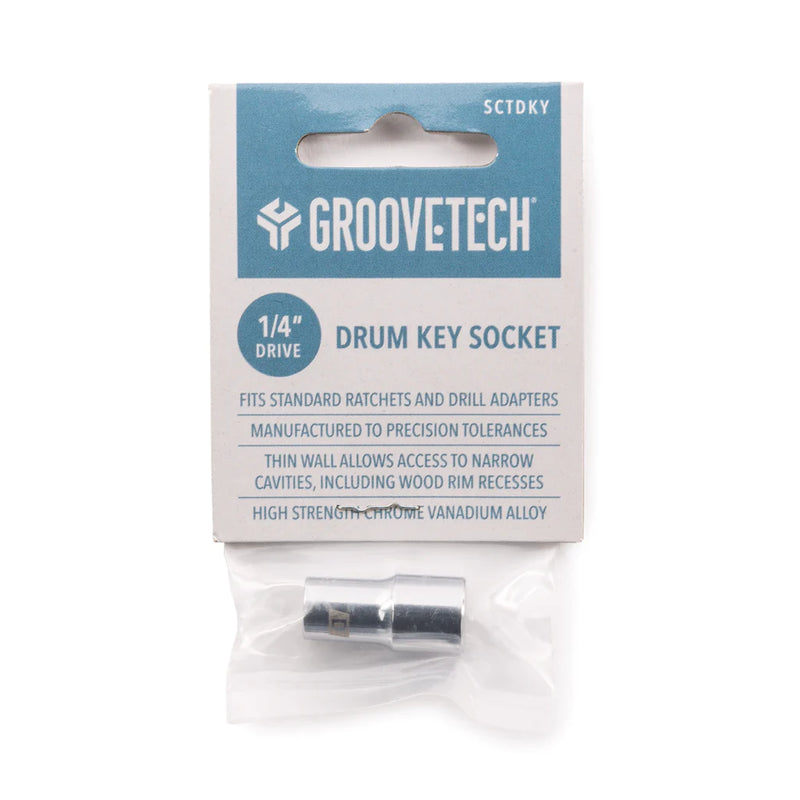 GrooveTech CT-SCTDKY Douille pour clé à tambour 1/4 po