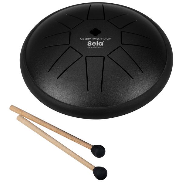 Sela SE360 Melody Tongue Drum C Major - 6" (Black)