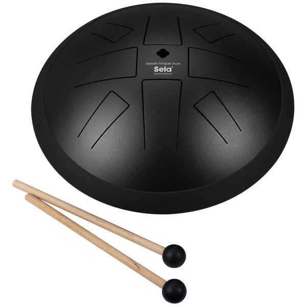 Sela SE370 Melody Tongue Drum A Hirajoshi - 10" (Noir)