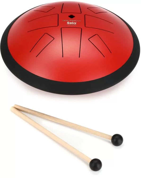 Sela SE374 Melody Tongue Drum C - 10" (Pygmée Rouge)