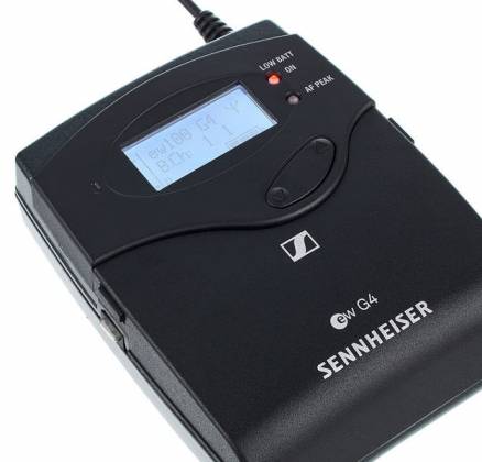 Sennheiser EW-100-G4-CI1-A Système d'instruments sans fil avec câble de guitare Ci 1 (516 à 558 MHz)