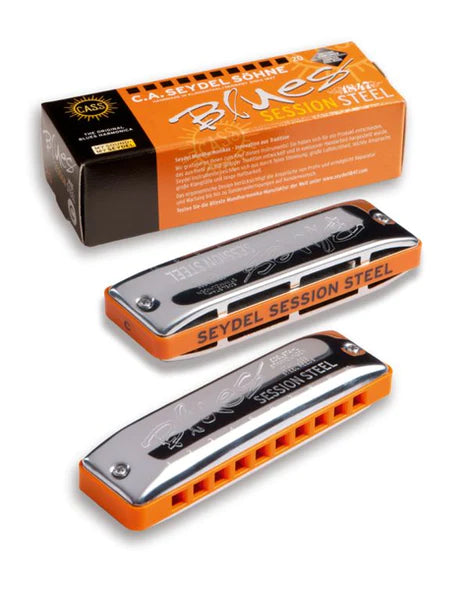 Seydel SH10306/A Session Steel Paddy Richter Harmonica A