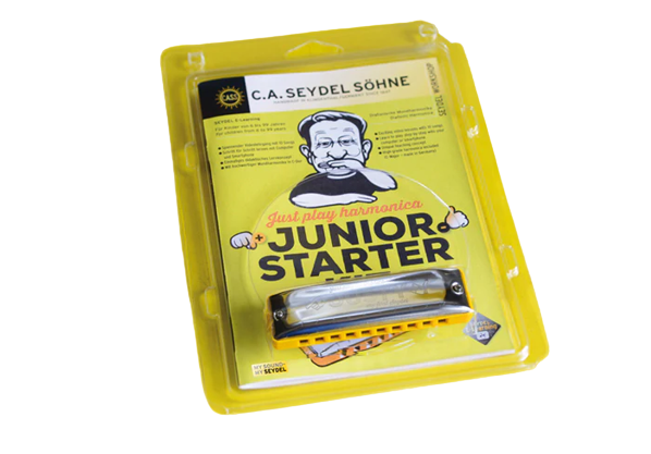 Seydel SH40007 Junior Starter Kit Just Play Harmonica