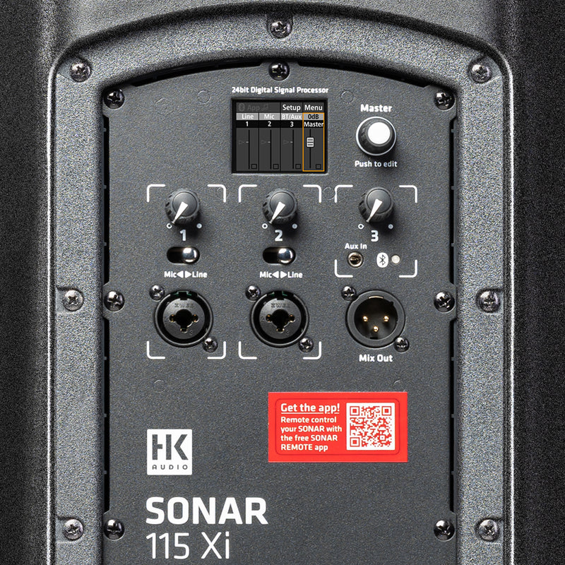HK Audio SONAR-115-XI Active PA Speaker - 15"