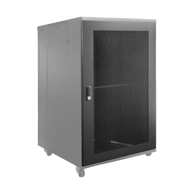 Porte grillagée Caymon SPR18GL pour armoire rack 18HE SPR