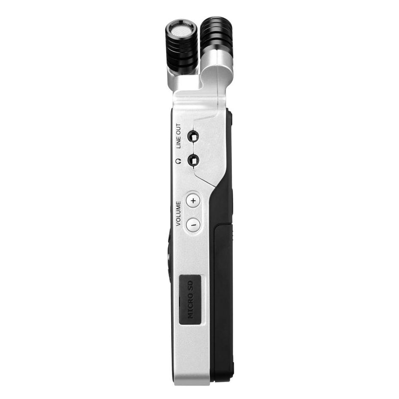 Saramonic SR-Q2M Enregistreur audio portable avec microphone stéréo X/Y, micro cravate et télécommande