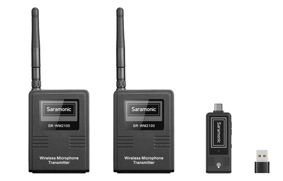 Saramonic SR-WM2100-U2 Wireless Lavalier Microphone System