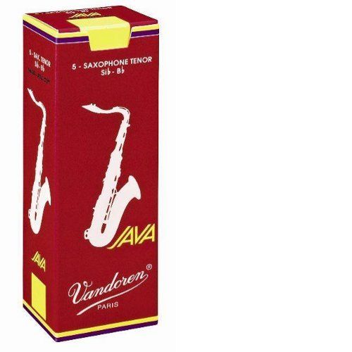 Vandoren SR2715R Tenor Sax JAVA Red Reeds Strength 1.5 (Box of 5)