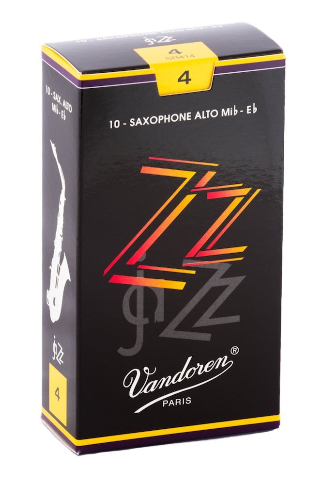 Vandoren SR414 Alto Sax ZZ Reeds Strength 4 (Box of 10)