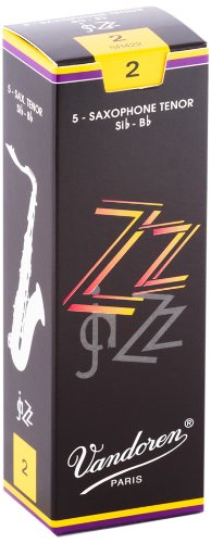 Vandoren SR422 Tenor Sax ZZ Reeds Strength 2 (Box of 5)