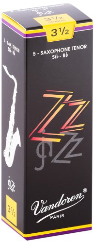 Vandoren SR4235 Tenor Sax ZZ Reeds Strength 3.5 (Box of 5)