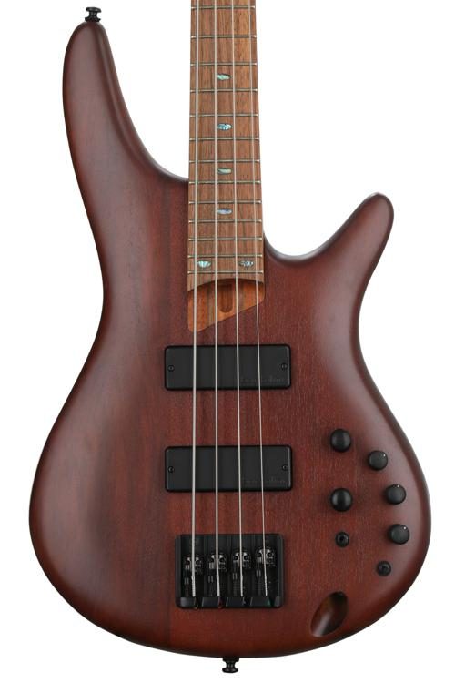 Ibanez SR500E-BM SR Basse électrique avec micros Bartolini (acajou marron)