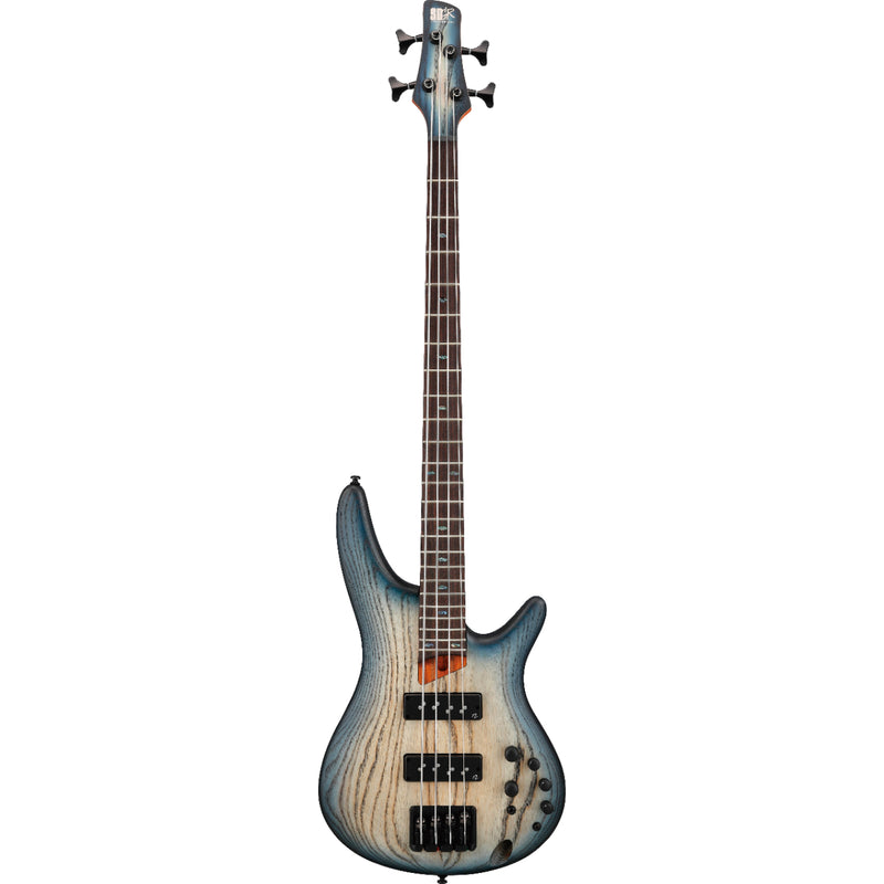 Ibanez SR600ECTF SR Series - Electric Bass with Nordstrand Pickups - Cosmic Blue Starburst Flat