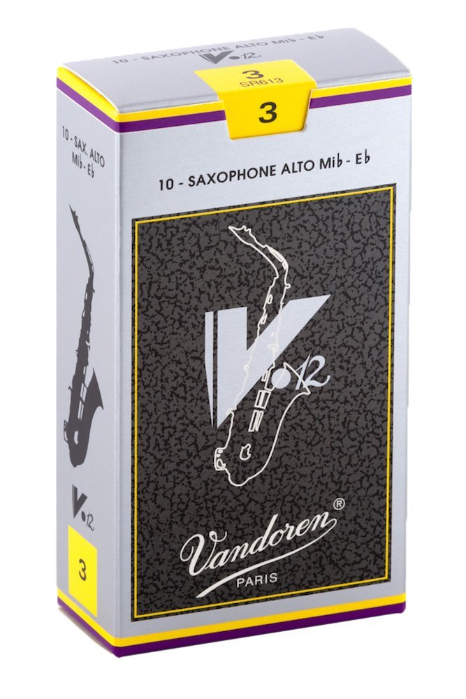 Vandoren SR613 Alto Sax V.12 Reeds Strength 3 (Box of 10)