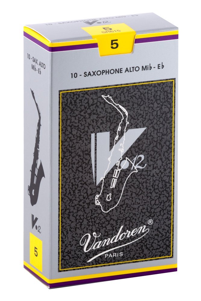 Vandoren SR615 Alto Sax V.12 Reeds Strength 5 (Box of 10)