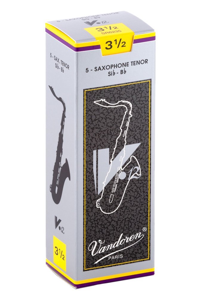 Vandoren SR6235 Tenor Sax V.12 Reeds Strength 3.5 (Box of 5)