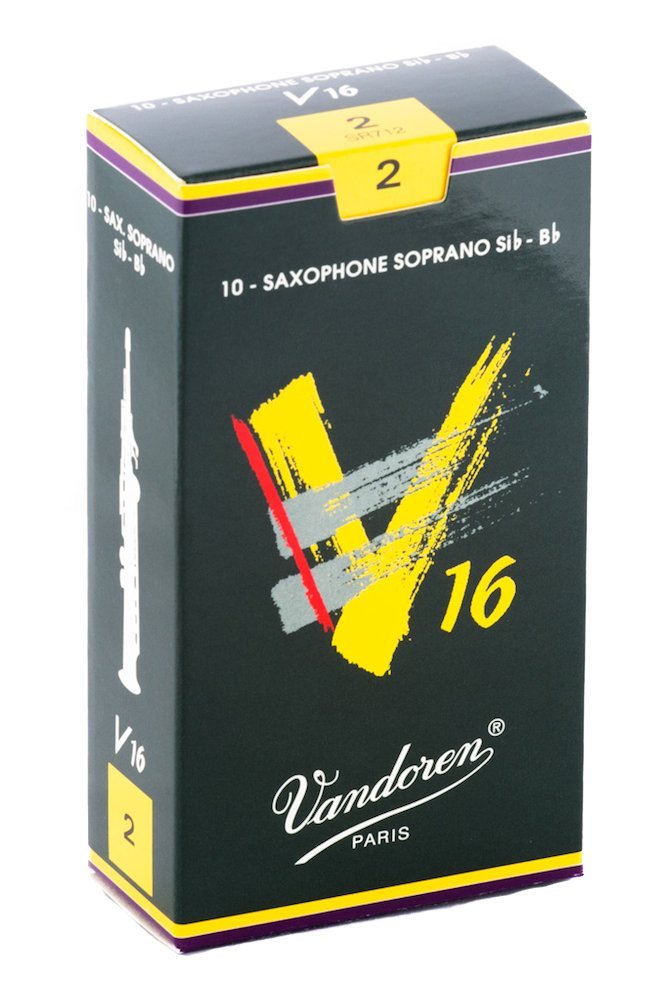 Vandoren SR712 Soprano Sax V16 Reeds Strength 2 (Box of 10)