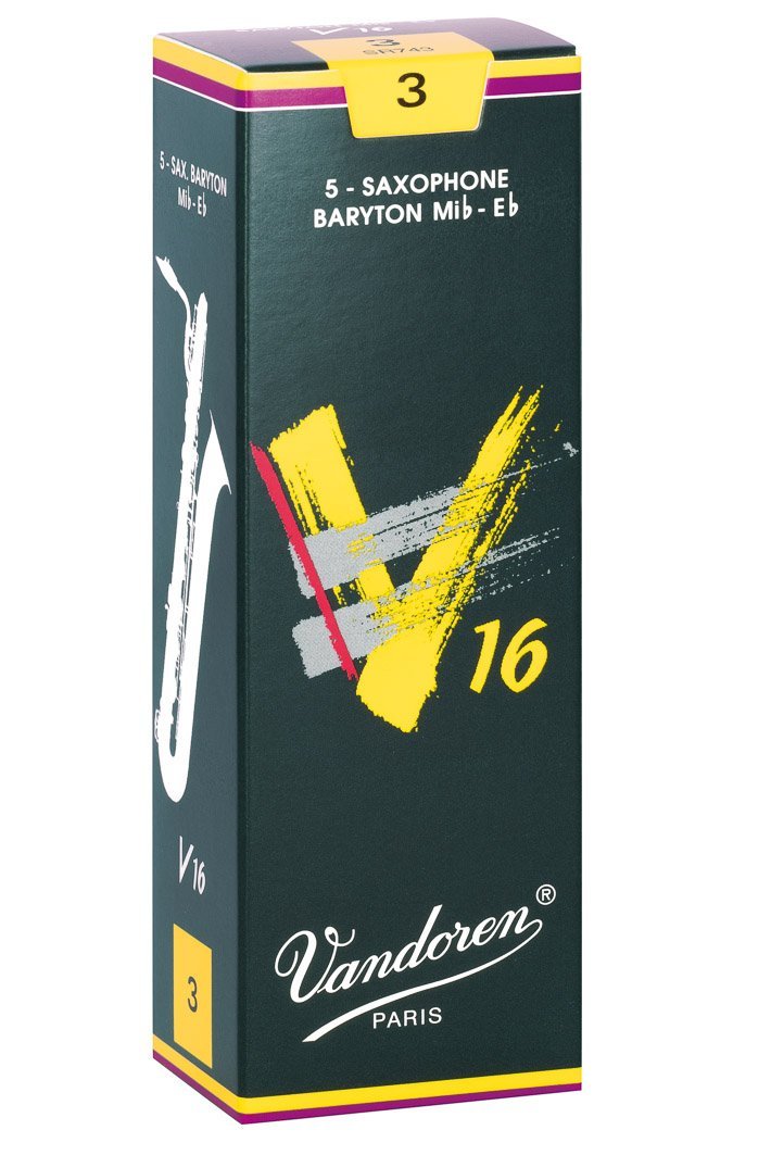 Vandoren SR743 Baritone Sax V16 Strength 3 (Box of 5)