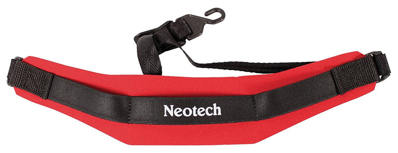 Neotech SSRO-RD Soft Sax Strap Open Hook (Red)