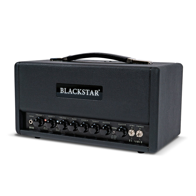 Blackstar St. James STJ506L6H 50-watt Amp Head W/6L6 Tubes