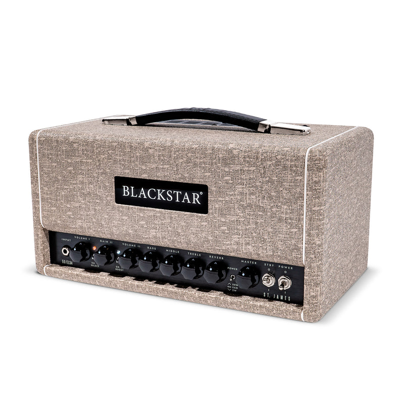 Blackstar St. James STJ50EL34H Tête d'ampli 50 watts avec lampes EL34