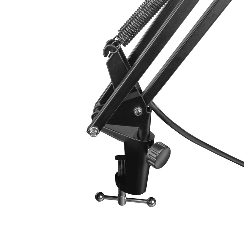 Bras de microphone de table Adam Hall avec câble XLR intégré