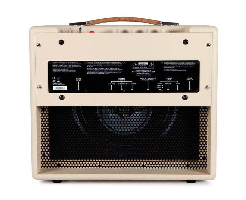 Blackstar STUDIO106L6 Amplificateur combo pour guitare électrique à tube classe A 10 W 1 x 12" avec 6L6