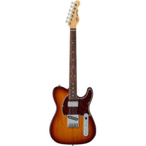 G&L FULLERTON DELUXE ASAT CLASSIC BLUESBOY 3-Tone Sunburst - Red One Music