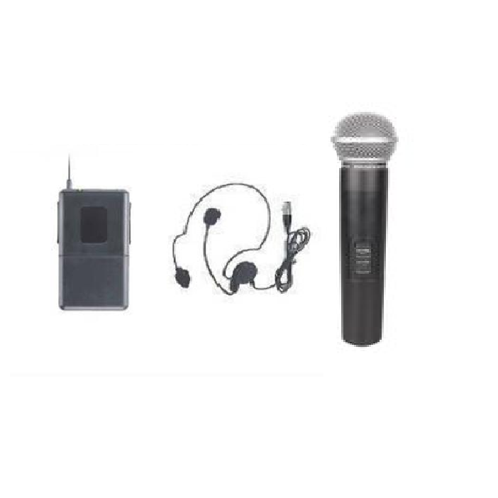 Music8 M8-2828 HH HS Wireless Mic System - Red One Music