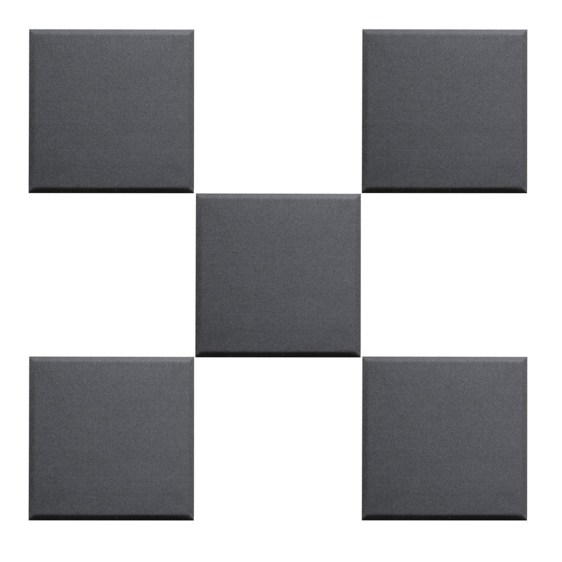 Primacoustic SCATTER BLOCK Panel 12" x 12" x 1", Beveled Edge - Black, 24 Pack