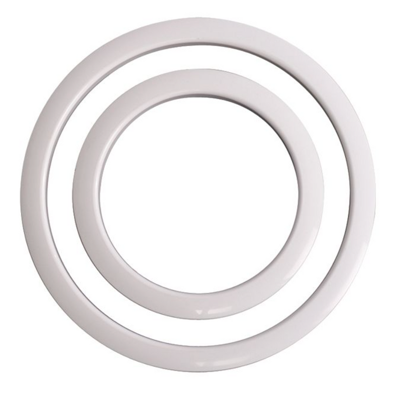 Gibraltar SC-GPHP-4W Port Hole Protector 4-Inch - White Finish