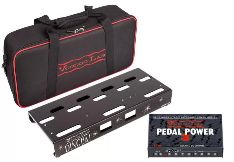 Voodoo Lab DBSP3 Dingbat Pedalboard Power Package - Petit avec Pedal Power 3