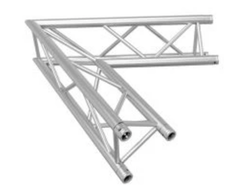 Global Truss F33-TR-4090O - Two-Way 135° Apex Out Corner for F33 Triangular Truss System (1.64')