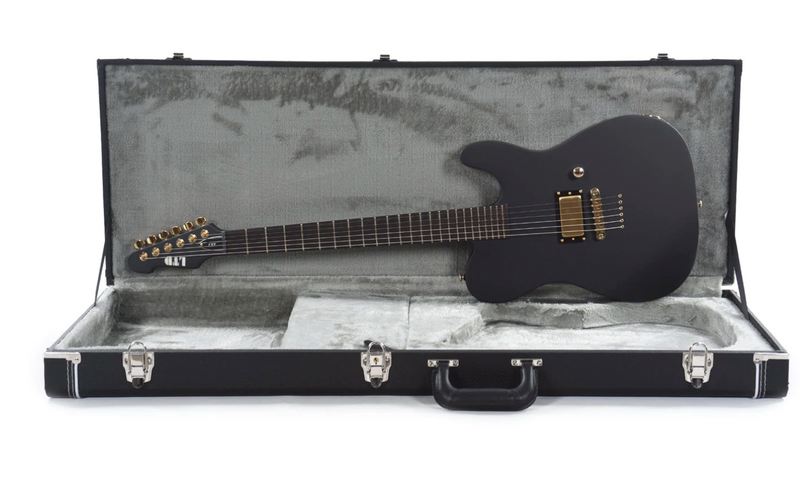 ESP ALAN ASHBY Signature Electric Guitar (Black Satin)