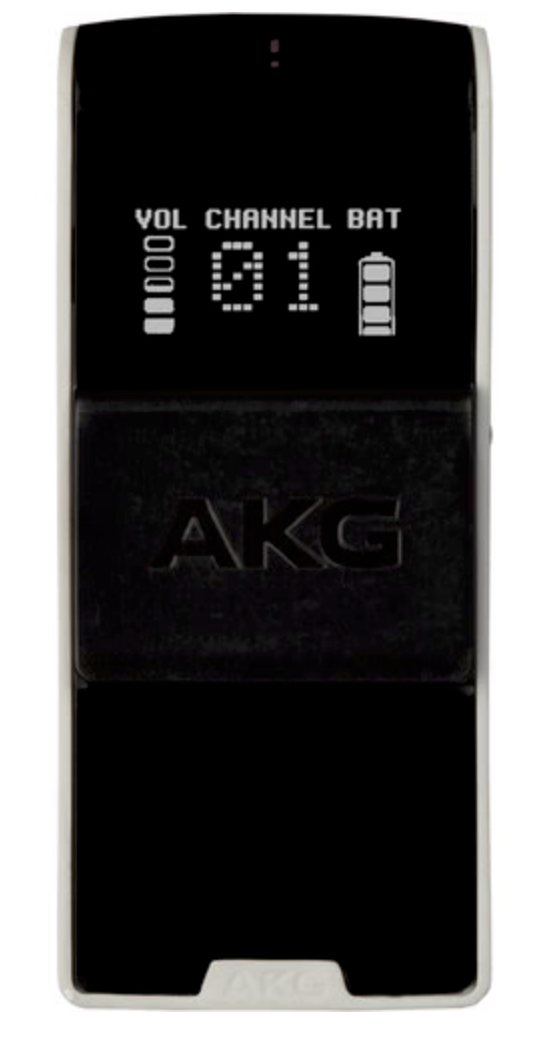 Récepteur de poche infrarouge de conférence à 10 canaux AKG CSX-IRR10