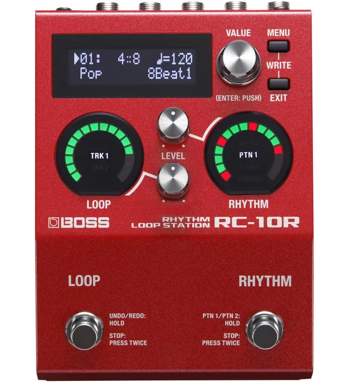 Boss RC-10R Rhythm Loop Station Pedal - Red One Music
