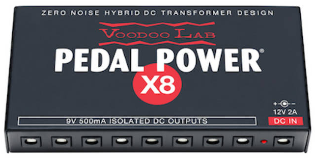 Voodoo Lab PPX8 Compact Isolated Pedal Board Power Supply