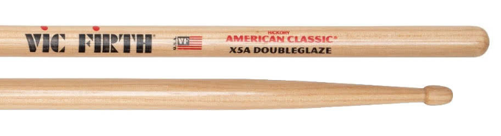 Vic Firth AMERICAN CLASSIC X5ADG EXTREME DOUBLEGLAZE Drumsticks - Red One Music