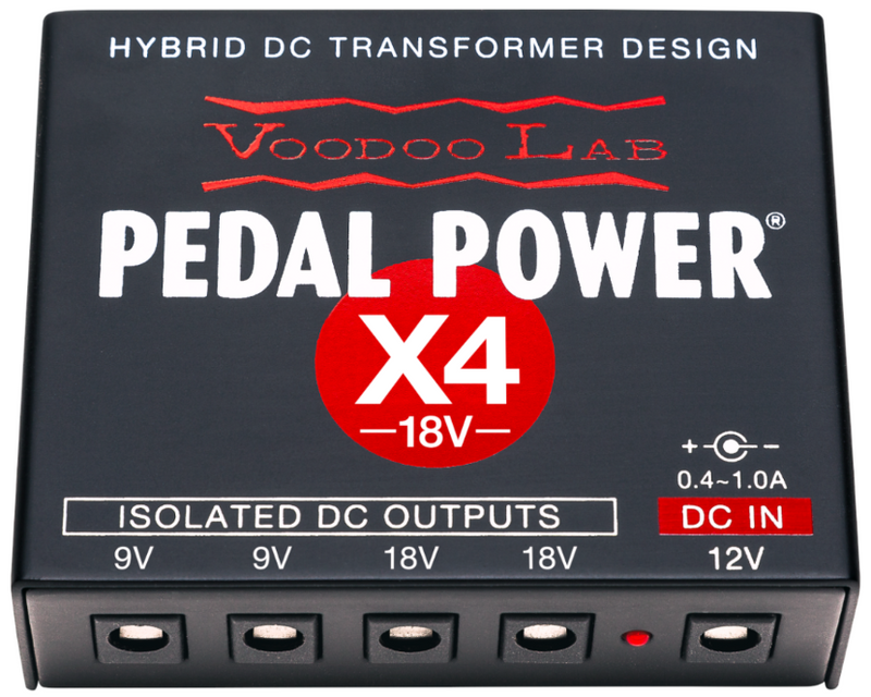 Voodoo Lab PPX4-18V Isolated Guitar Pedal Power Supply