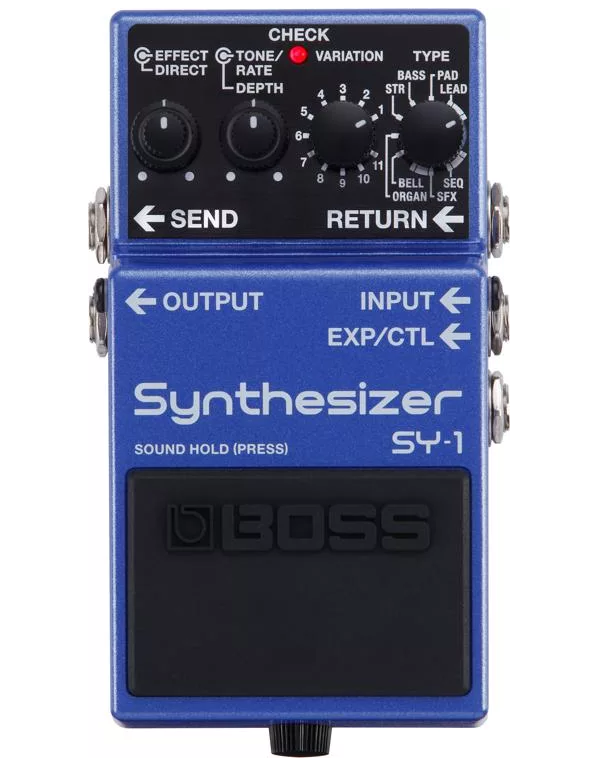 Boss SY-1 Guitar Synthesizer Pedal - Red One Music