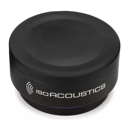 IsoAcoustics ISO-Puck 76 Vibration Isolators for Studio Monitors and Amps - Red One Music