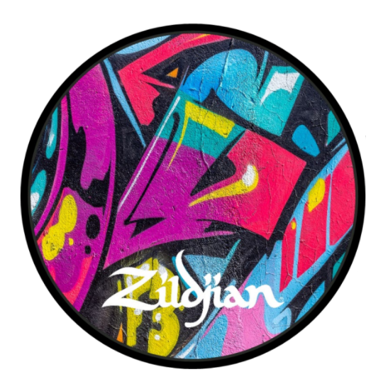 Zildjian ZXPPGRA06 Bloc d'entraînement au graffiti - 6"