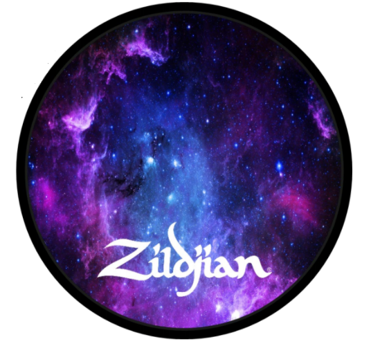 Zildjian ZXPPGAL12 Tapis d'entraînement Galaxy - 12"