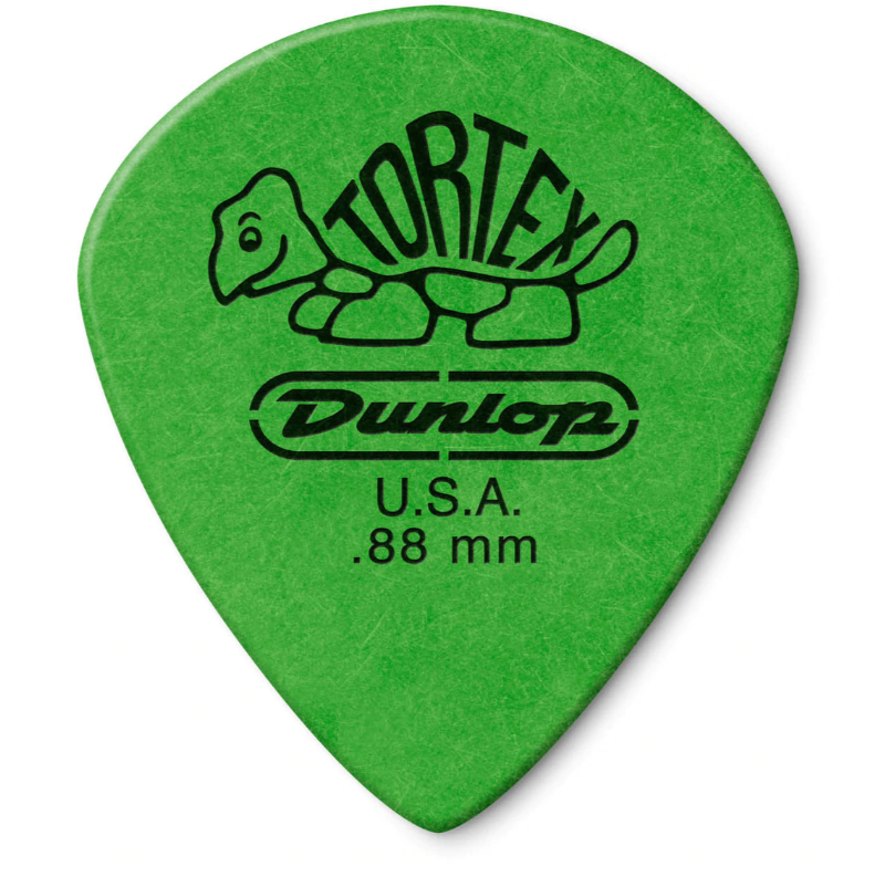 Dunlop 498P088 Tortez Jazz III XL .88MM Guitar Picks 12-Pack - Red One Music