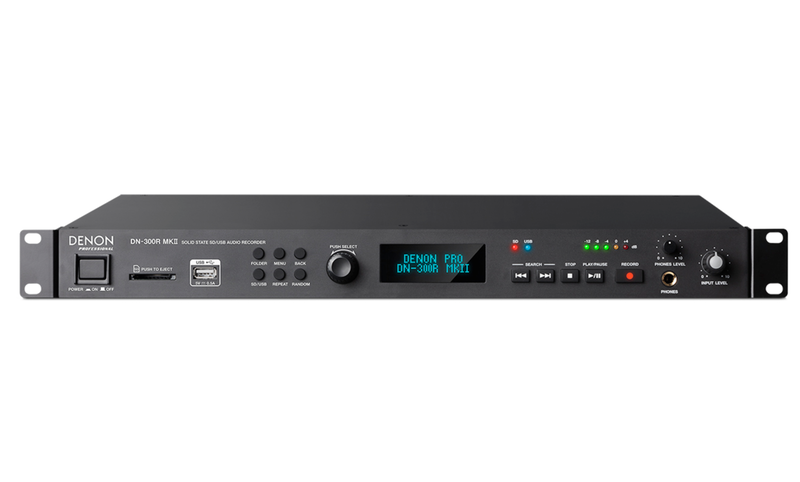 Enregistreur audio USB SD Denon Pro DN-300R MKII