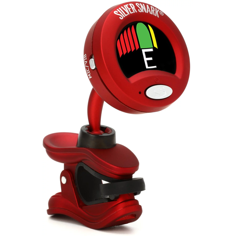 Snark SIL-RED Clip-On Chromatic Tuner - Red